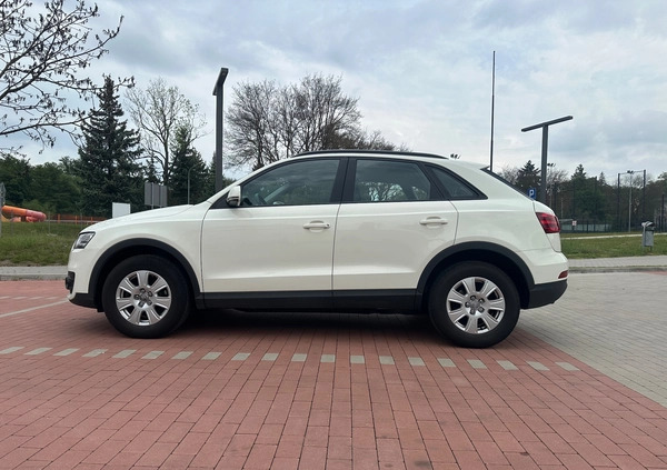 Audi Q3 cena 57000 przebieg: 217000, rok produkcji 2013 z Wrocław małe 37